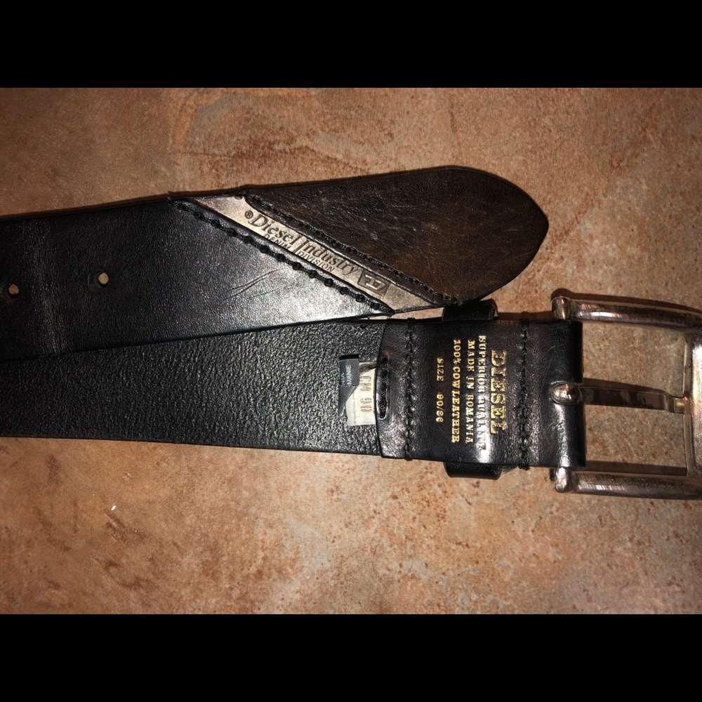 Authentic diesel belt